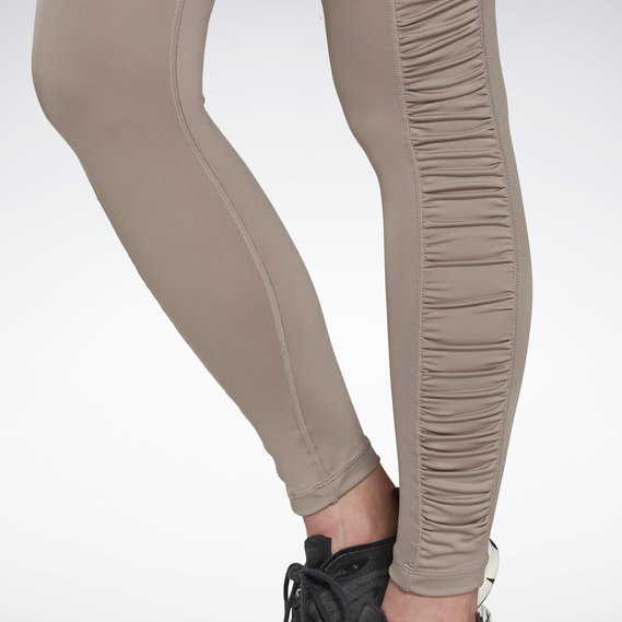 Bold High-Waisted Ruched Tights