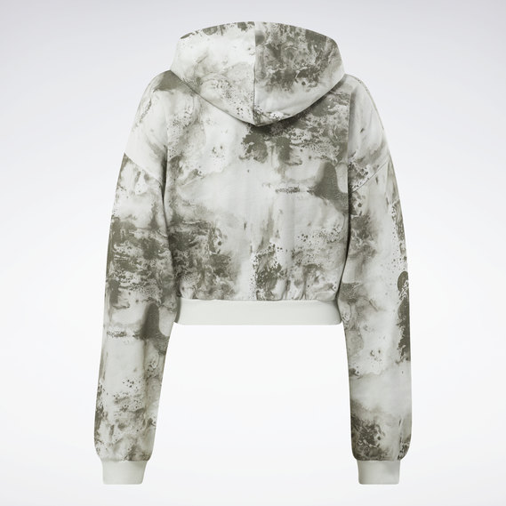 Classics Cloud Splatter-Print Zip-Up Sweatshirt