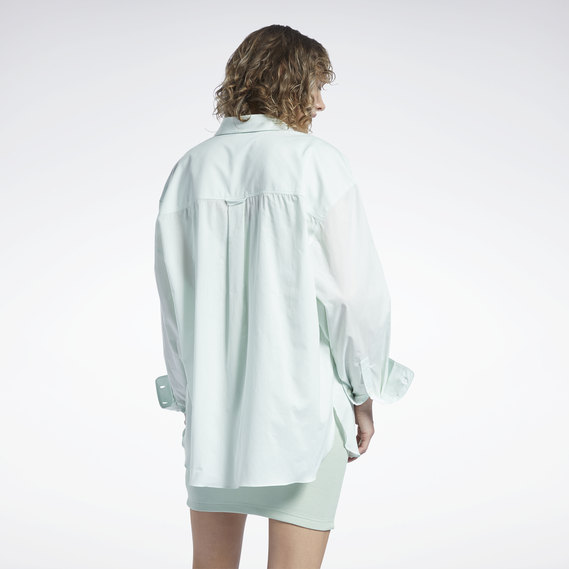Reebok Classics Button-Up Long Sleeve Shirt