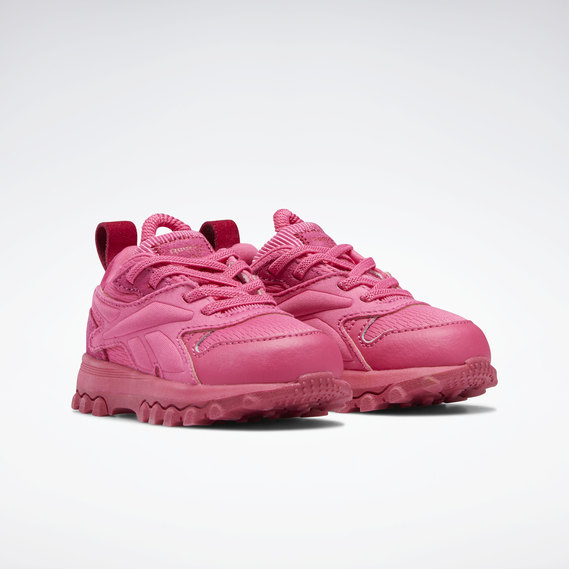 Reebok Kids x Cardi B Classic Leather Pink Fusion Sneakers