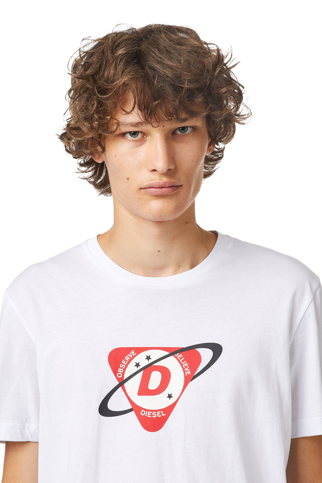 Green Label T-Shirt With Space Logo