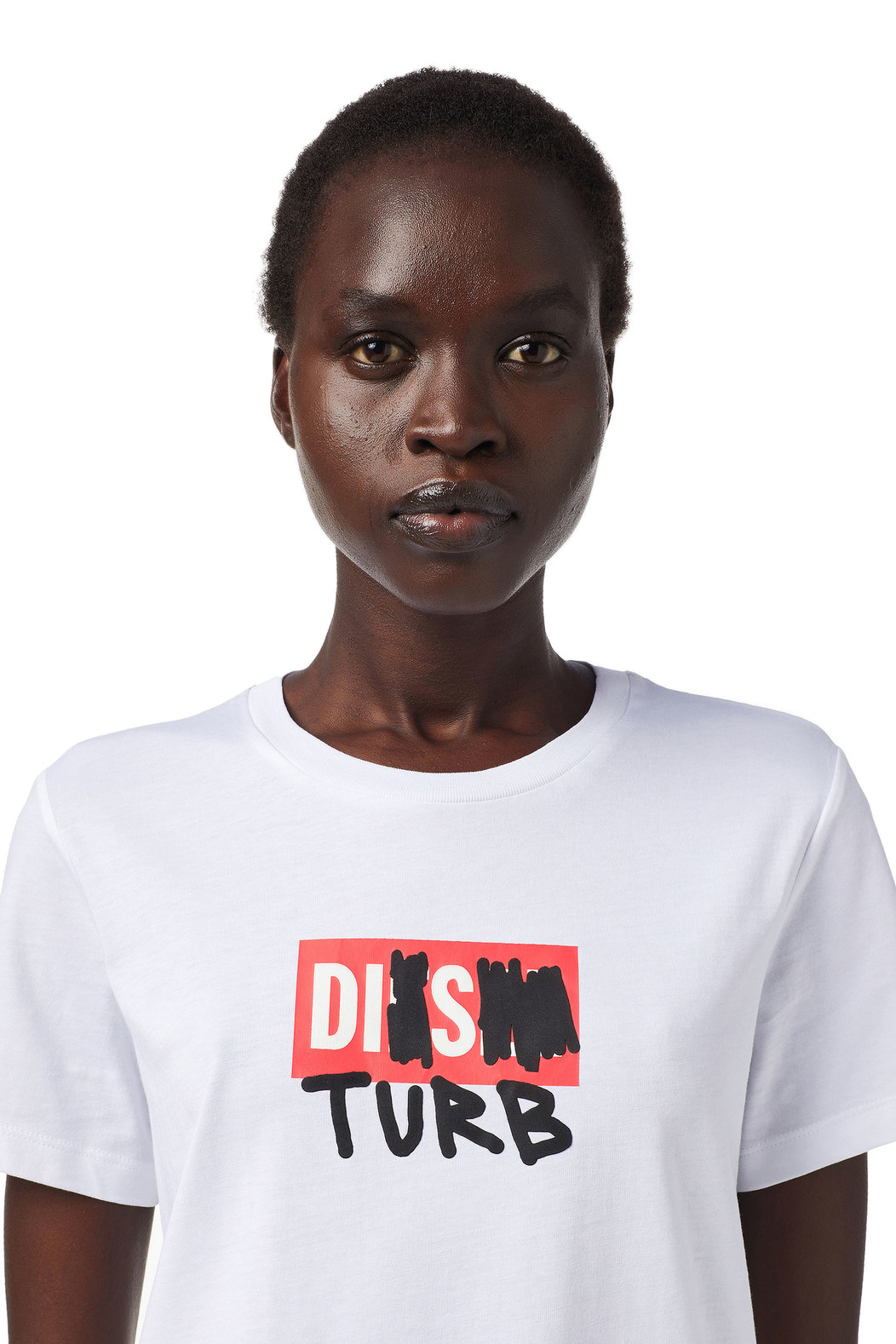 T-Shirt With Disturb Logo