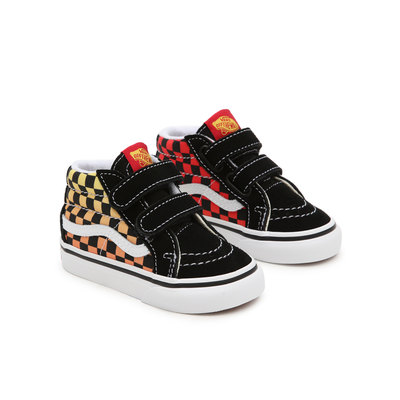 Toddlers Flame Logo Repeat SK8-Mid Reissue V