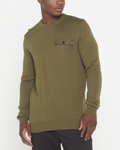 Pocket Long Sleeve Sweater