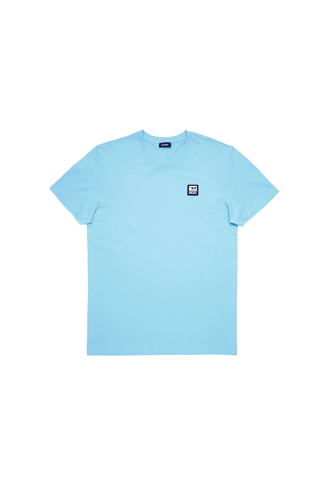 T-shirt with D logo patch