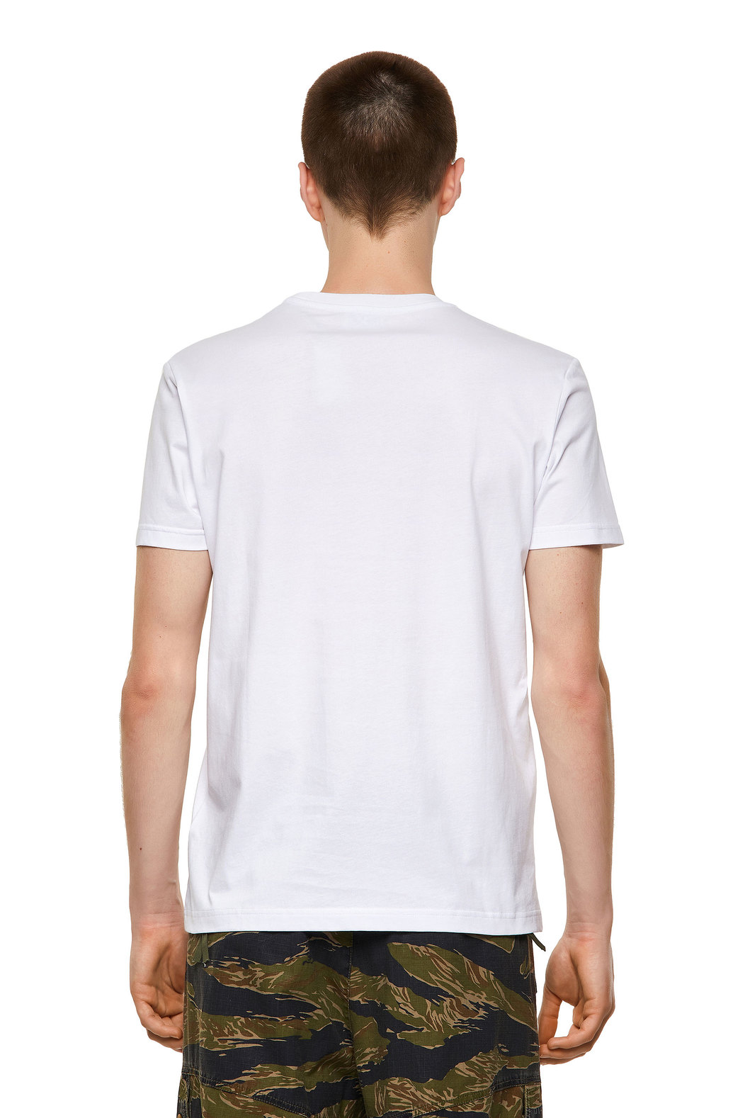 Cotton T-shirt with hardware print