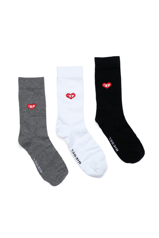 Socks With Heart Logo - 3 Pack