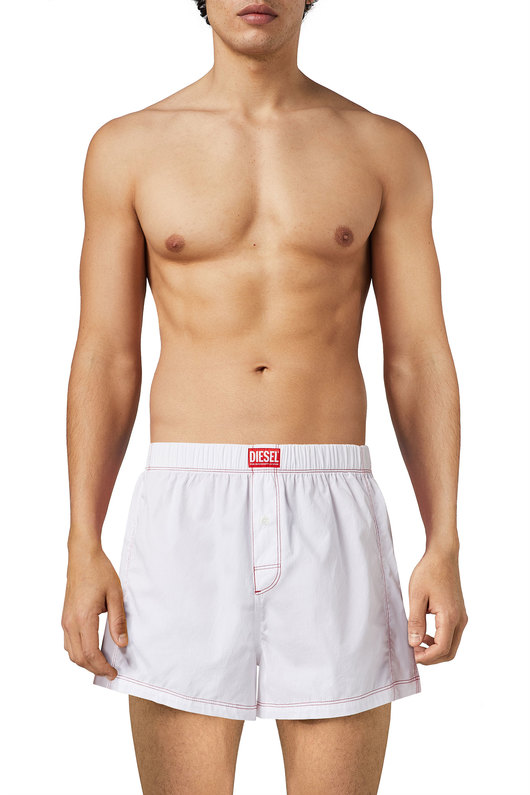 Cotton Boxers With Contrast Stitching
