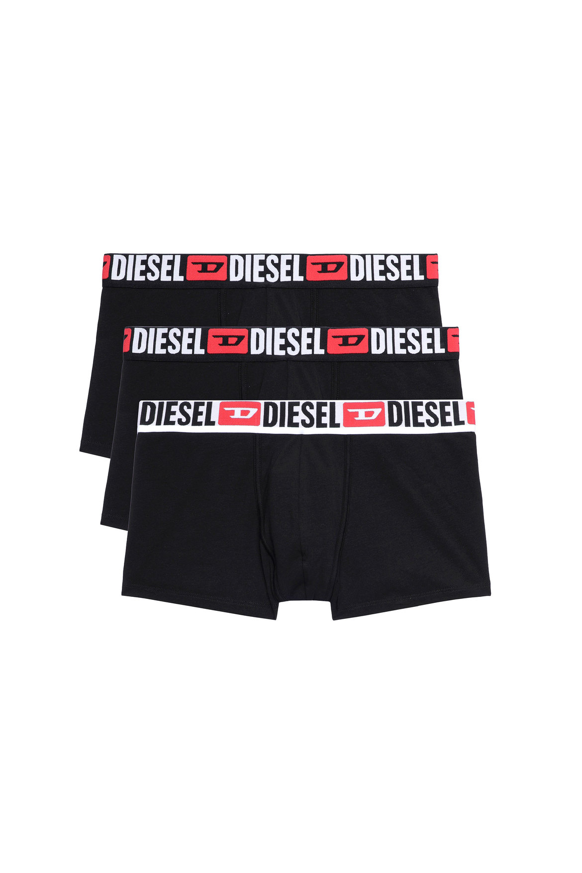 Tall-Over Logo Waist Boxers - 3 Pack | Diesel