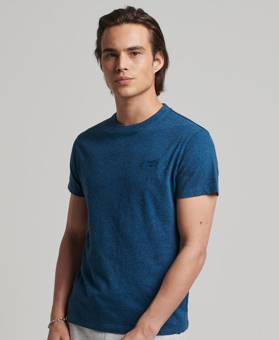 Organic Cotton Vintage Logo Embroidered T-Shirt | Superdry