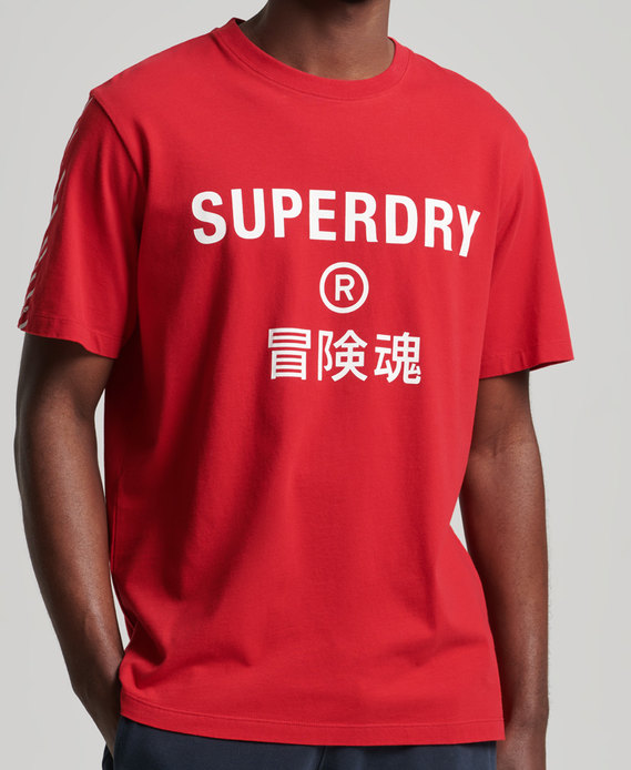 Code Core Sport T Shirt by Superdry Online, THE ICONIC