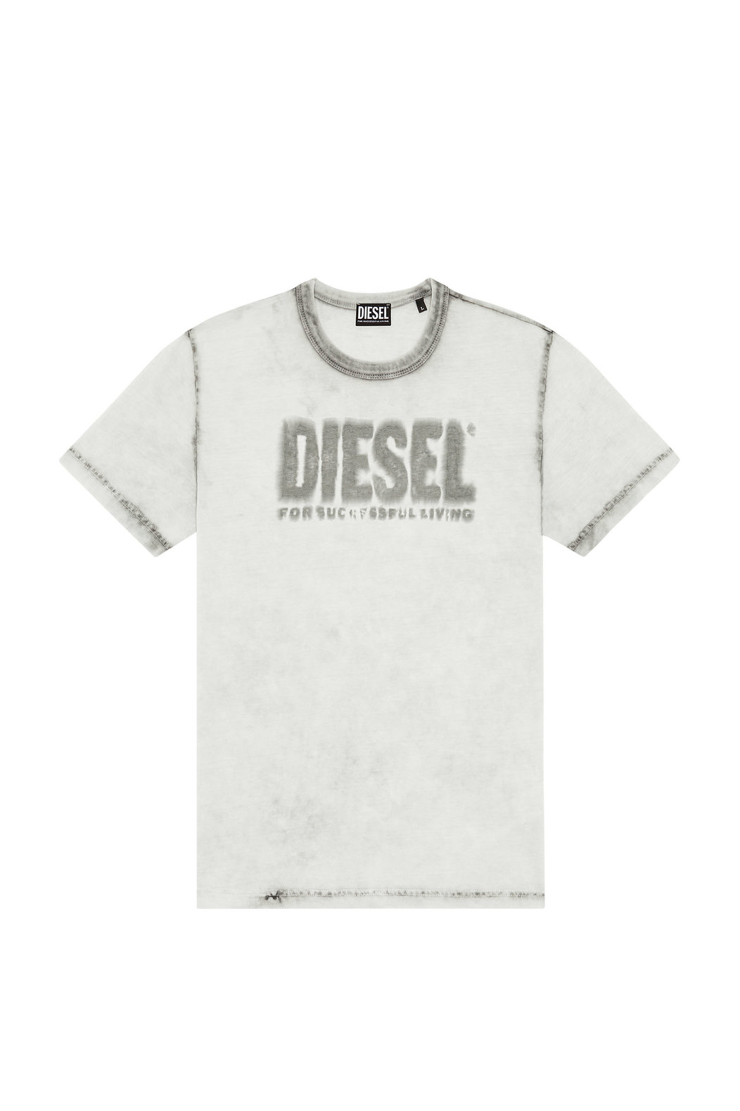 T-shirt with faded logo