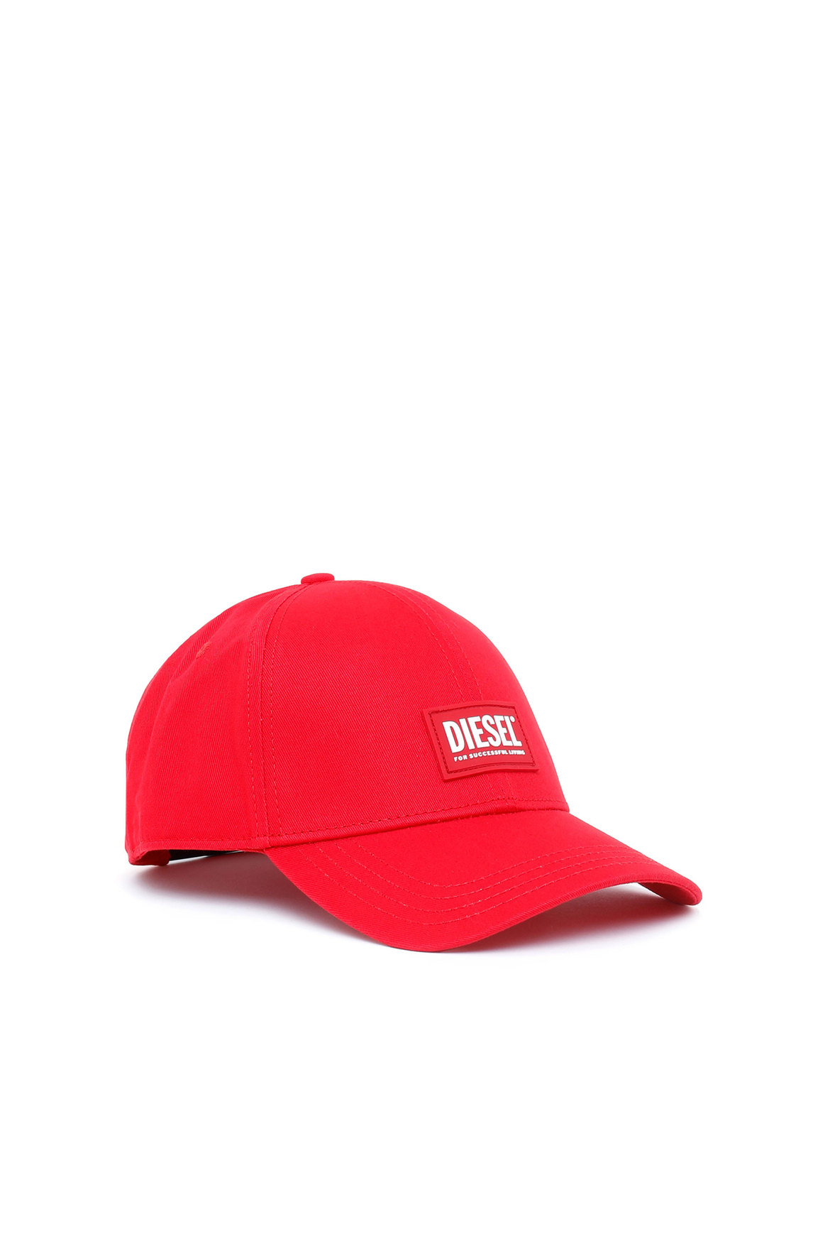 Baseball cap with rubber logo patch | Diesel
