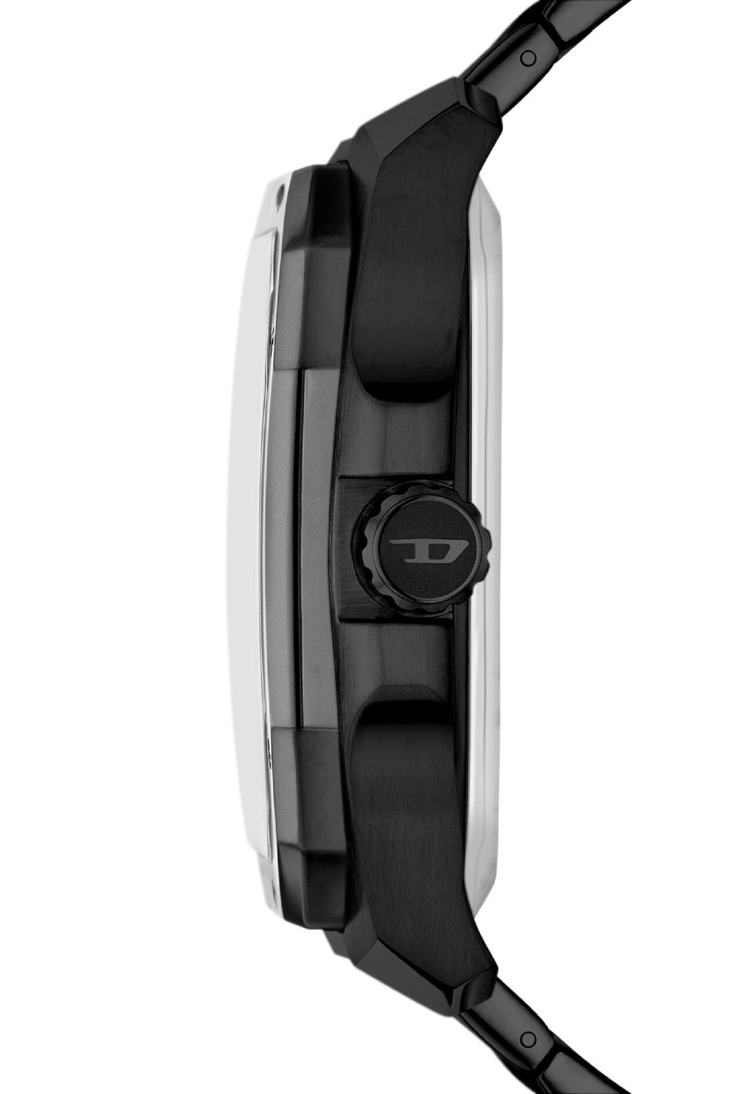 D-FLAYED BLACK STAINLESS STEEL 47MM