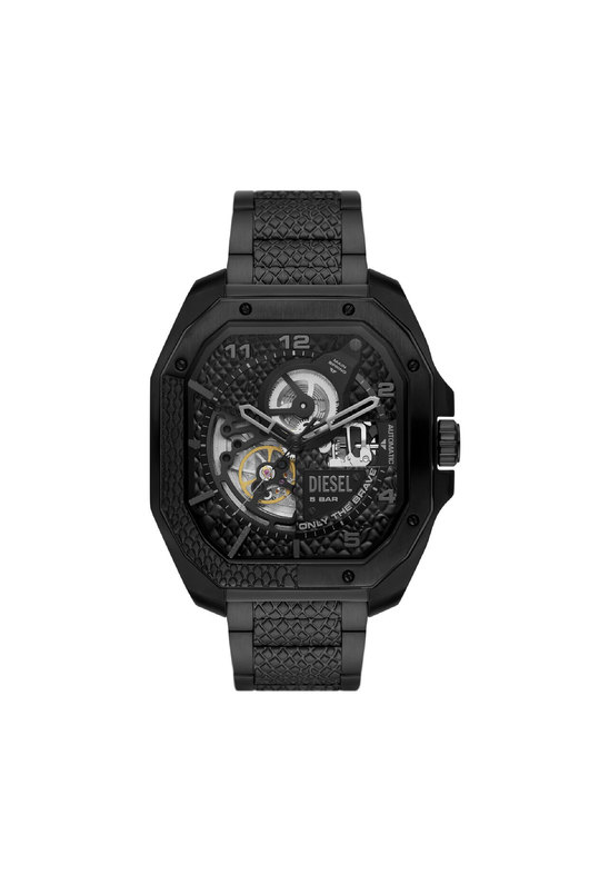 D-FLAYED BLACK STAINLESS STEEL 47MM