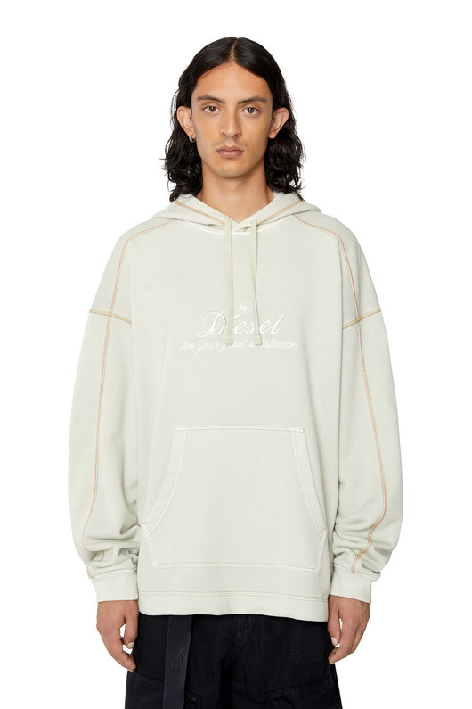 Logo hoodie with embroidered logo