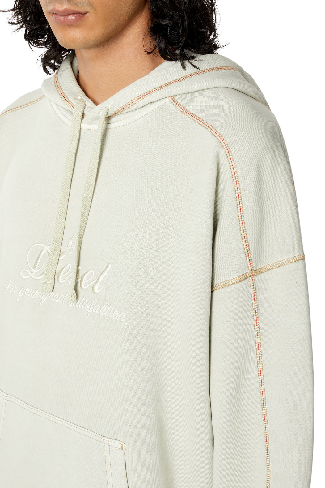 Logo hoodie with embroidered logo