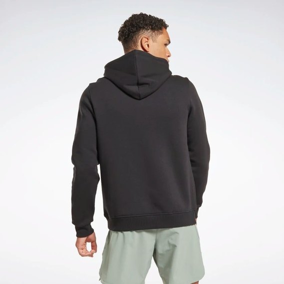 Identity Fleece Stacked Logo Pullover Hoodie