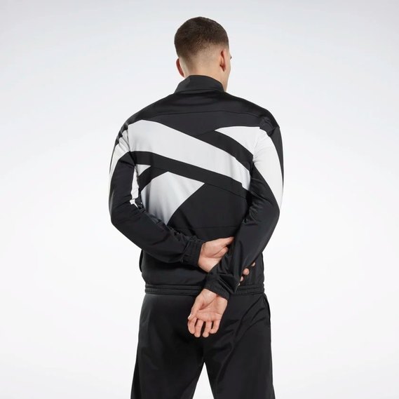 Identity Vector Knit Track Top