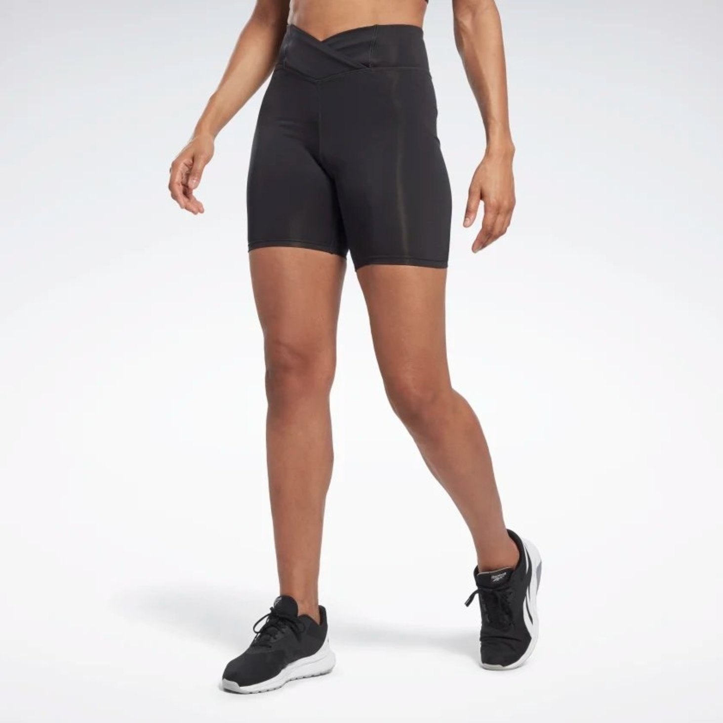 Gymshark Womens Black Training Cycling Shorts Compression Gym Size