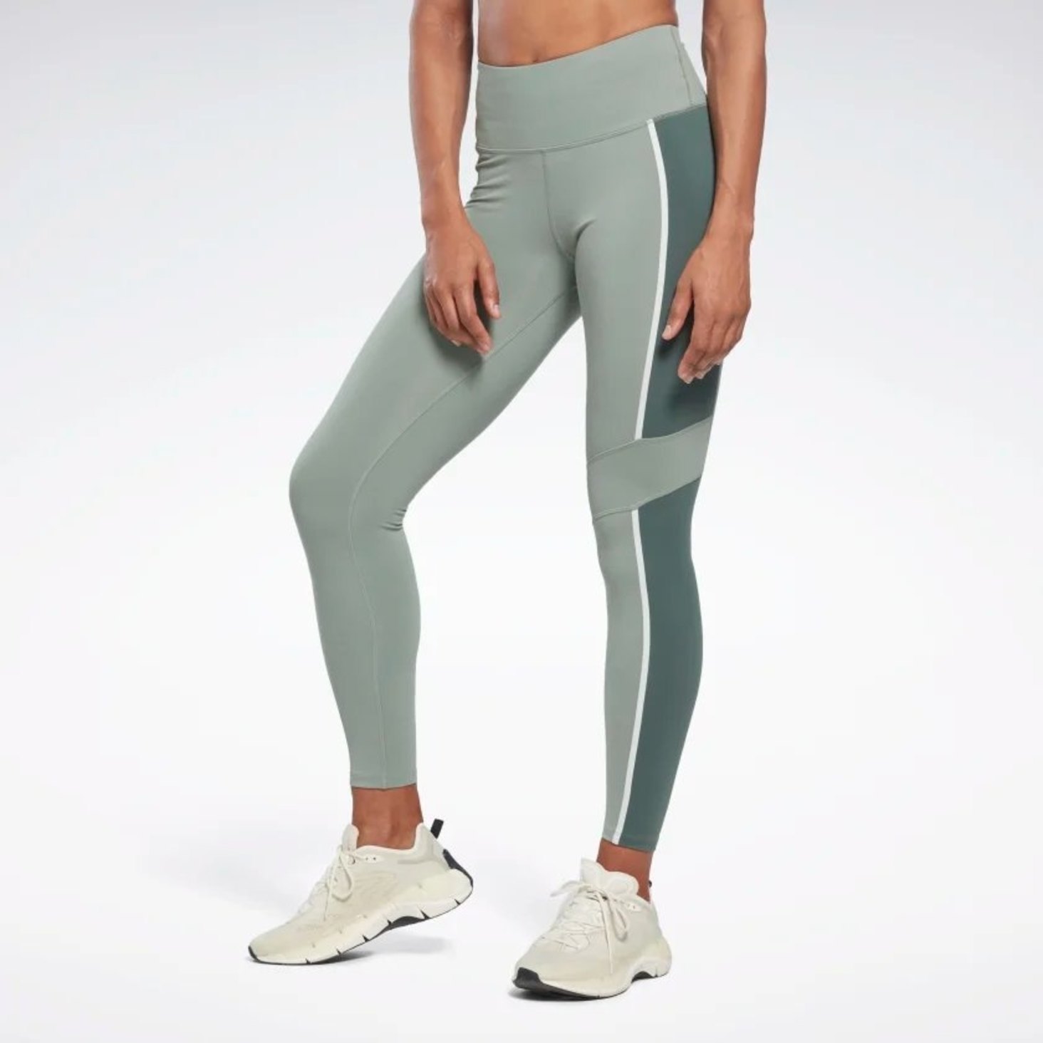 Lux High-Waisted Colorblock Leggings