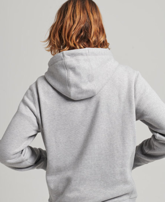 Stacked Applique Logo Hoodie | Superdry