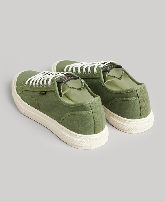 Vegan Canvas Low Top Trainers | Superdry