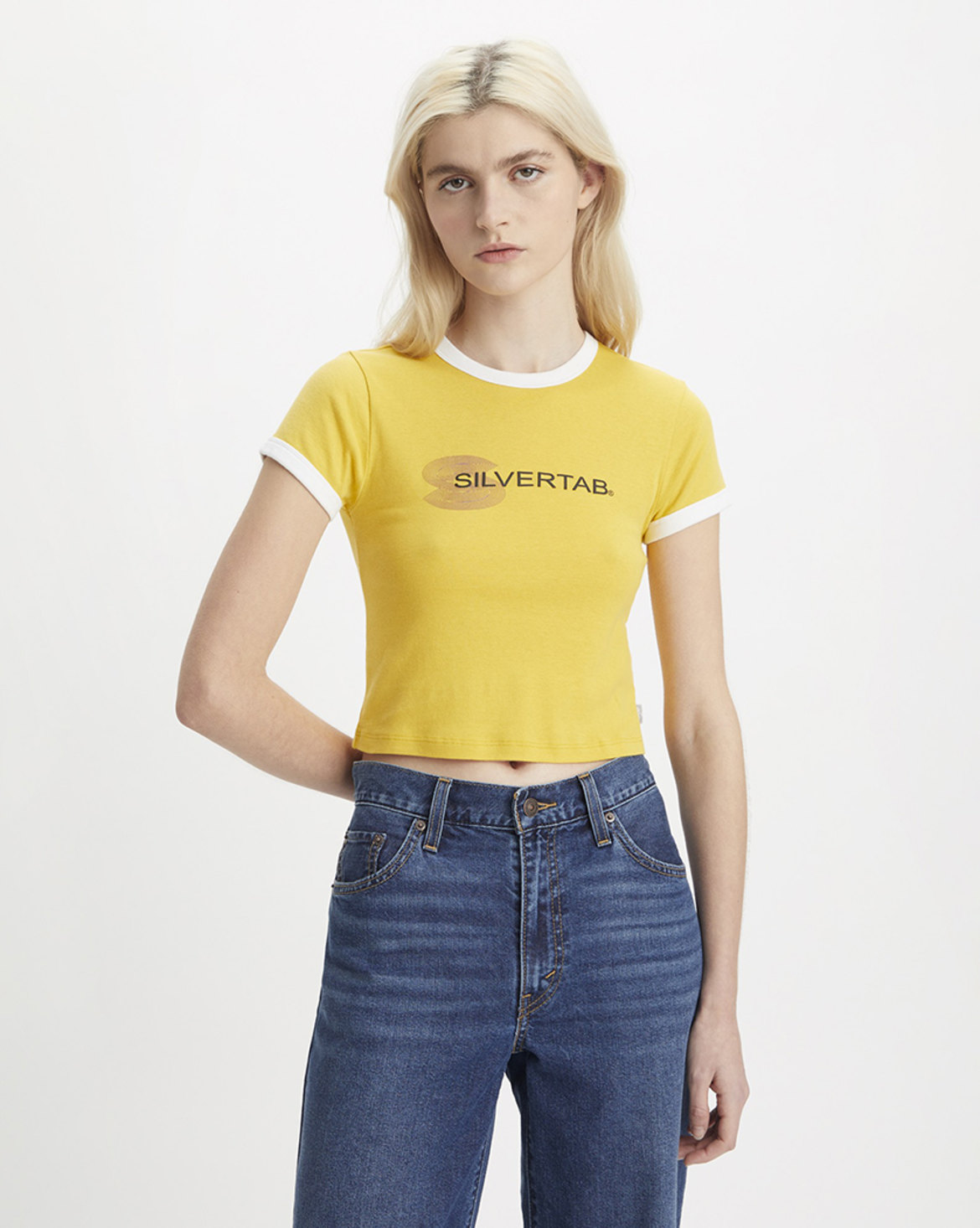 Levi's® Silvertab™ Graphic Ringer Mini Tee | Levi