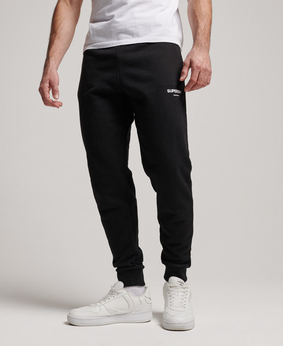 Buy SUPERDRY Black Mens 2 Pocket Solid Sports Joggers | Shoppers Stop