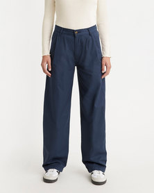 High-Rise Pleated Trousers