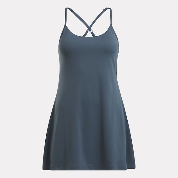Lux Strappy Dress - HOOPS BLUE
