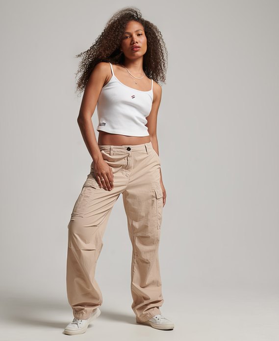Vintage Low Rise Cargo Trousers | Superdry