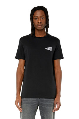 T-shirt with Brave Industry logo patch | Diesel