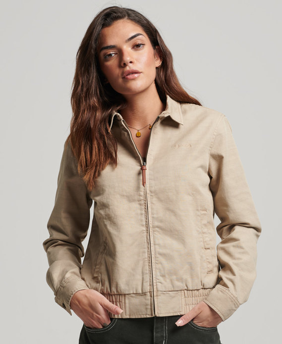 Cropped Coach Jacket | Superdry