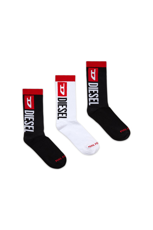 Three-pack of slogan socks