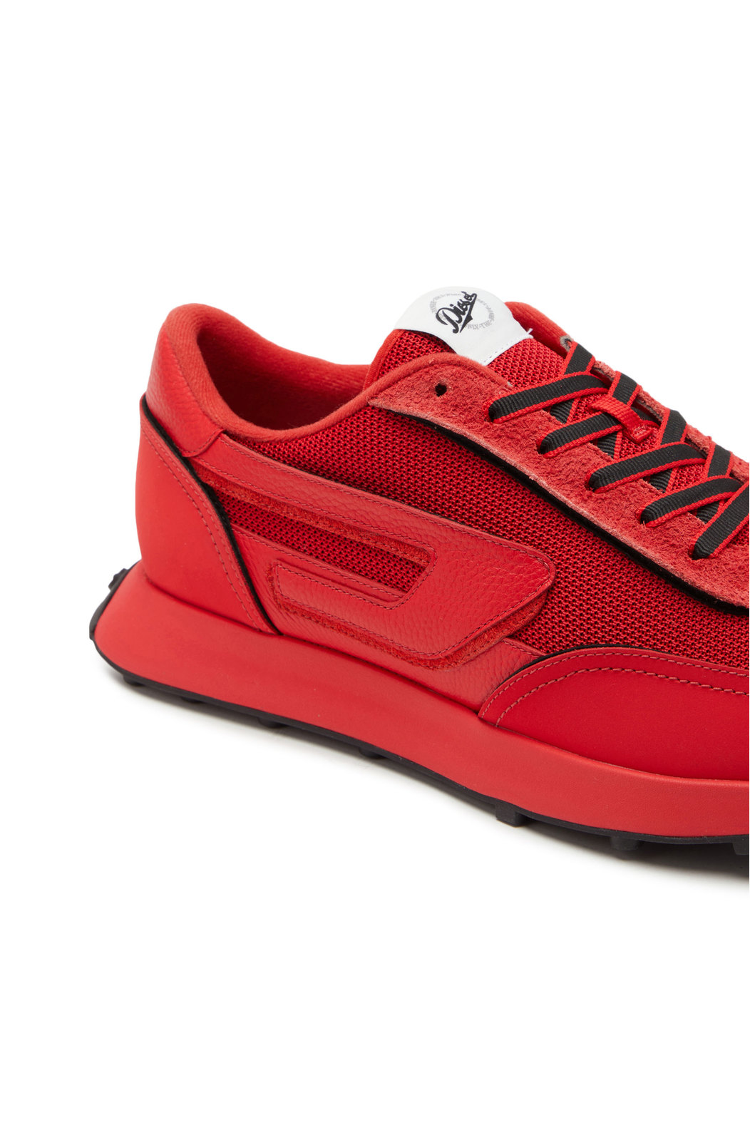 S-Racer Lc - Sneakers in mesh, suede and leather