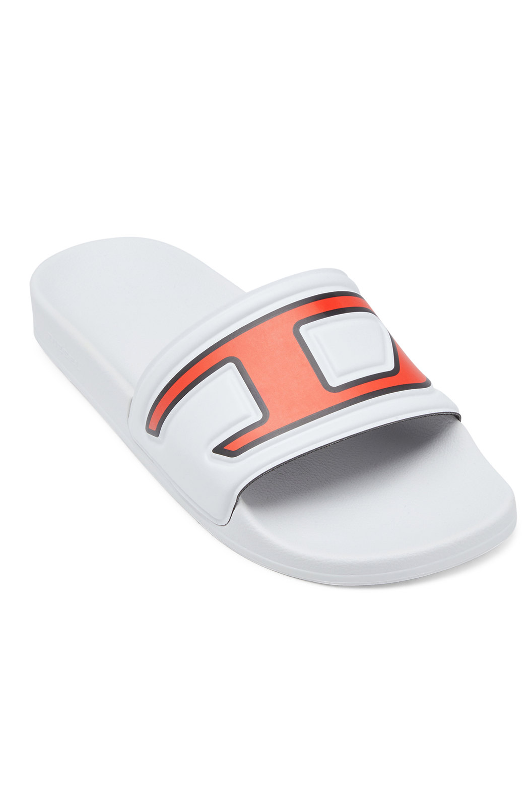 Sa-Mayemi D - Pool slides with embedded D logo