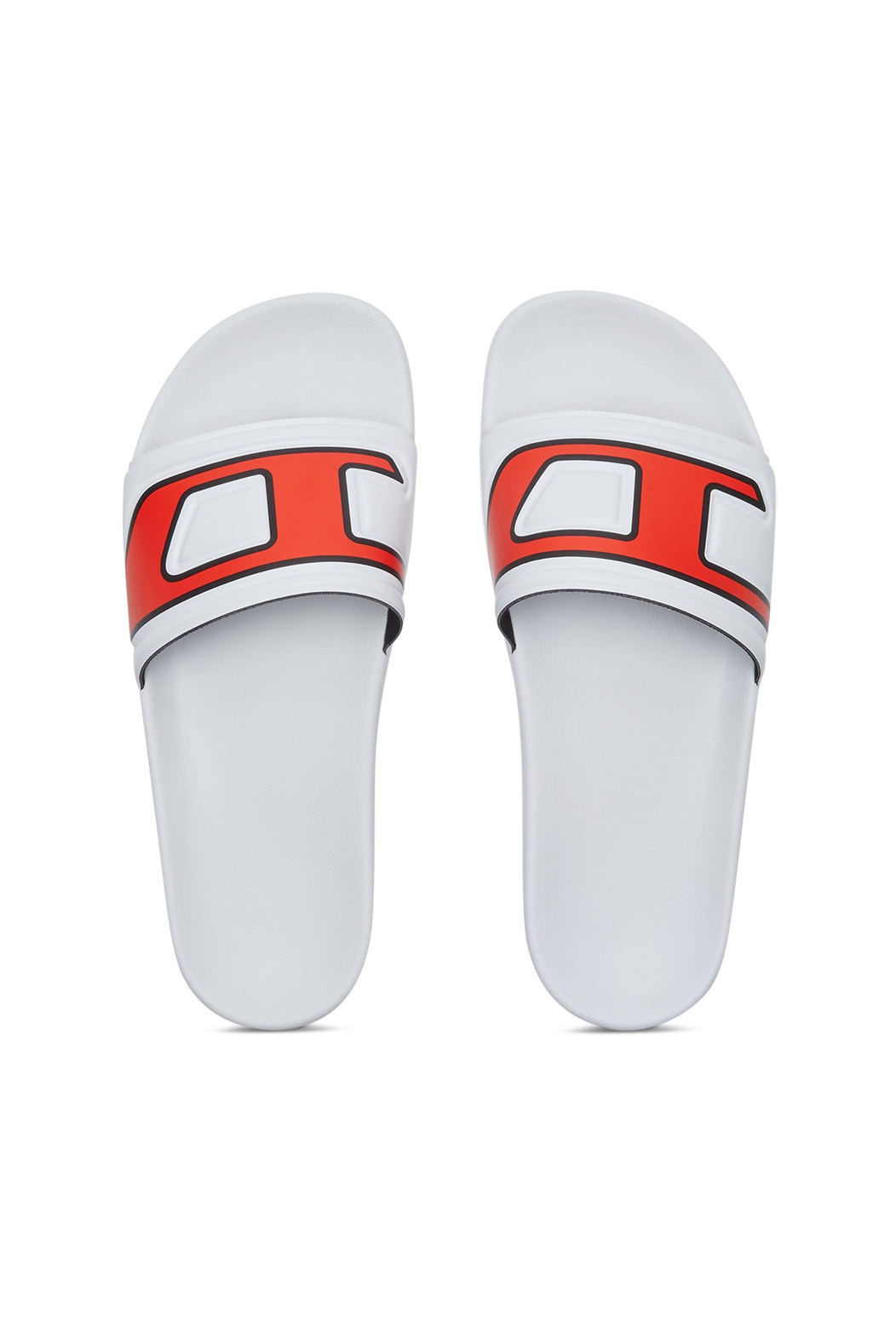 Sa-Mayemi D - Pool slides with embedded D logo