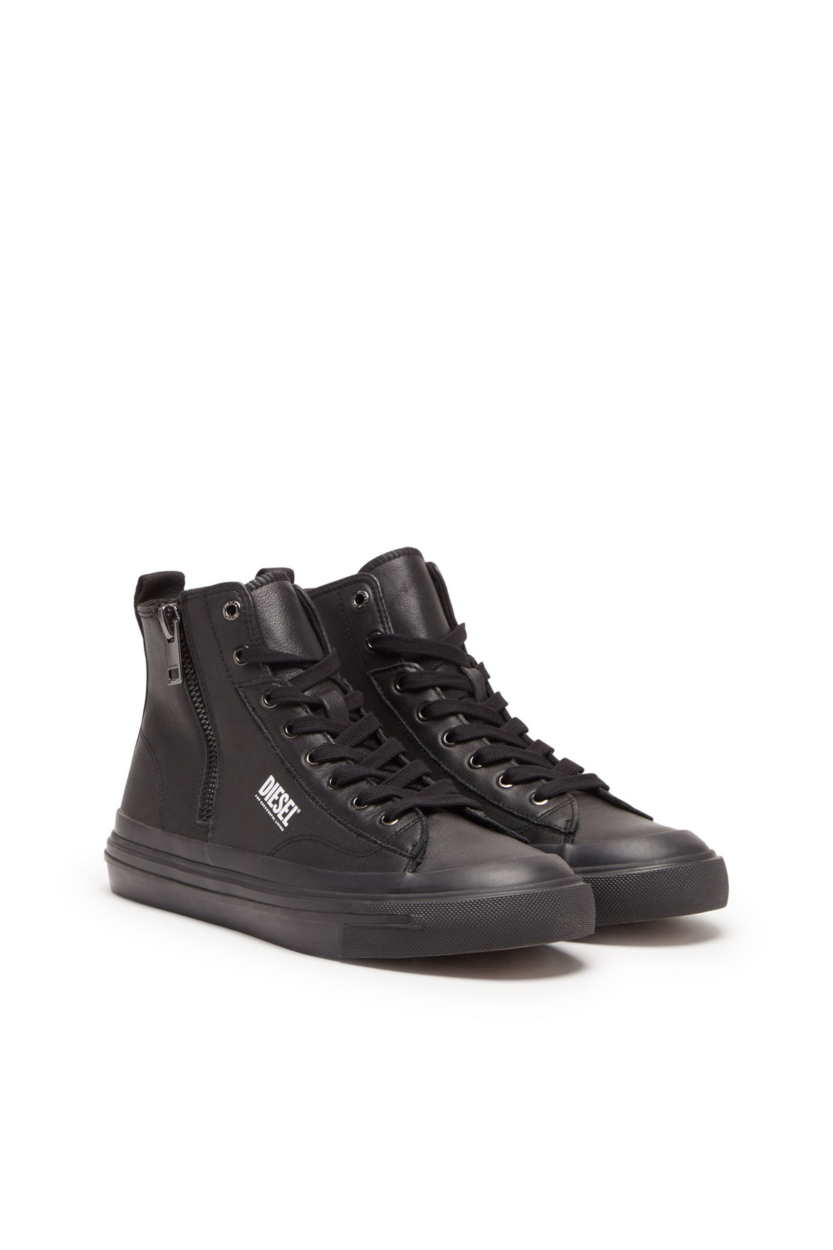 S-Athos Dv Mid - High-top sneakers with side zip | Diesel