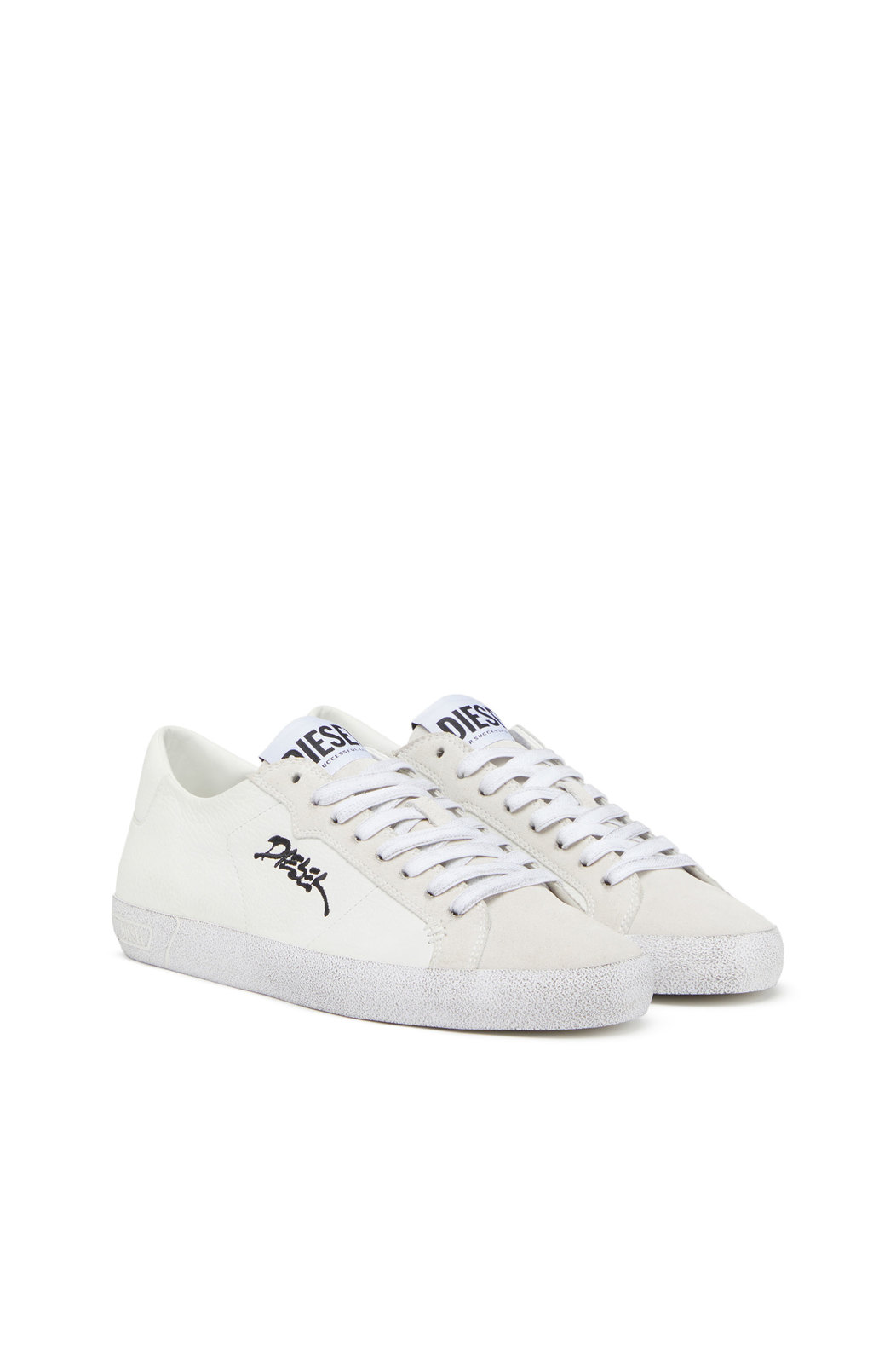 S-Leroji Low W - Low-top sneakers with embroidered logo | Diesel
