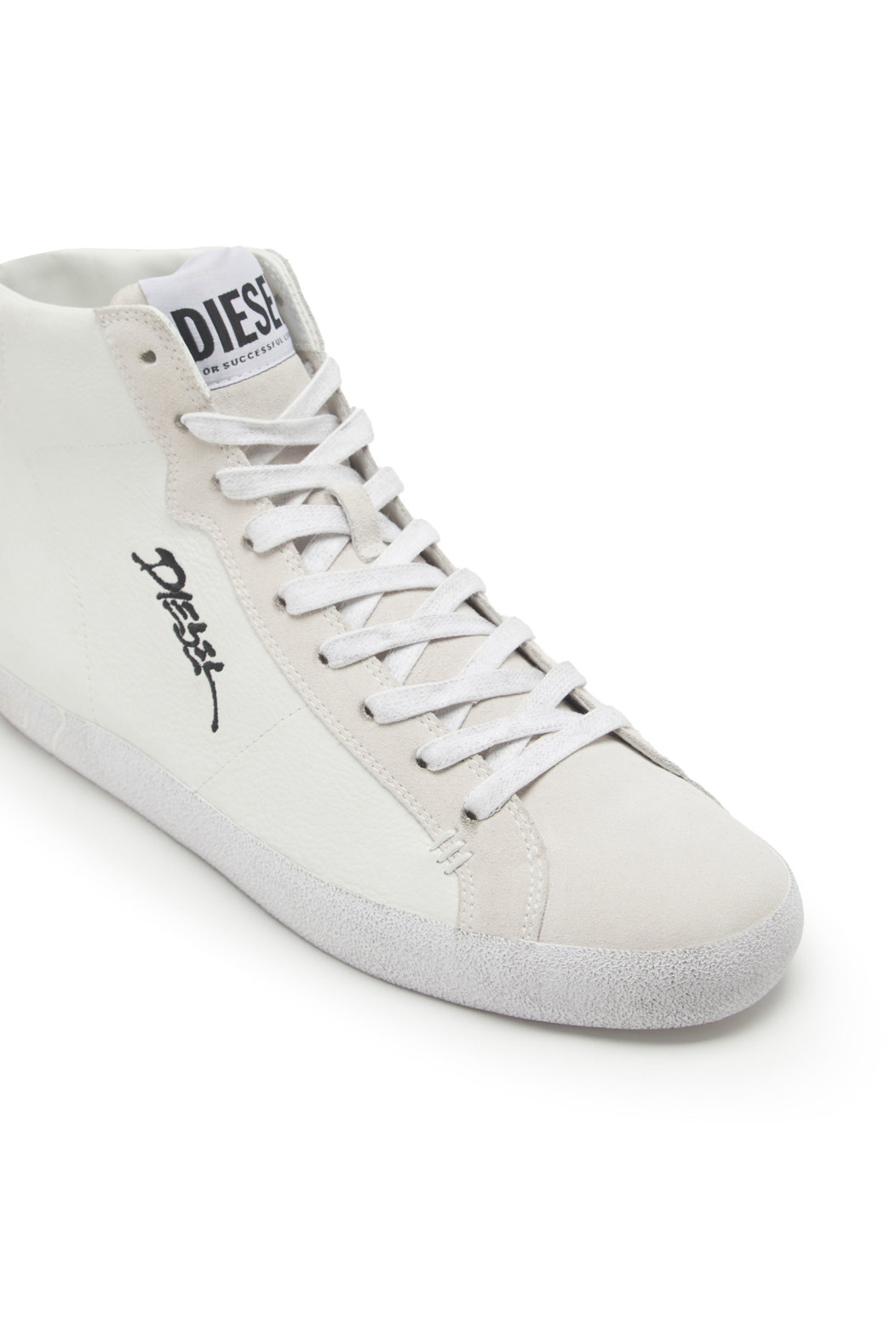 S-Leroji Mid - High-top sneakers with embroidered logo
