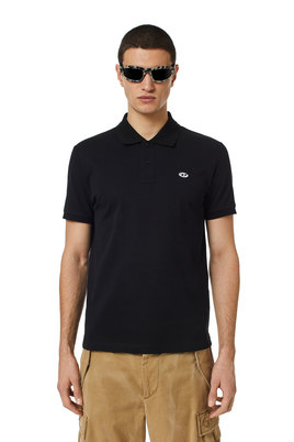 Polo shirt with oval D patch | Diesel
