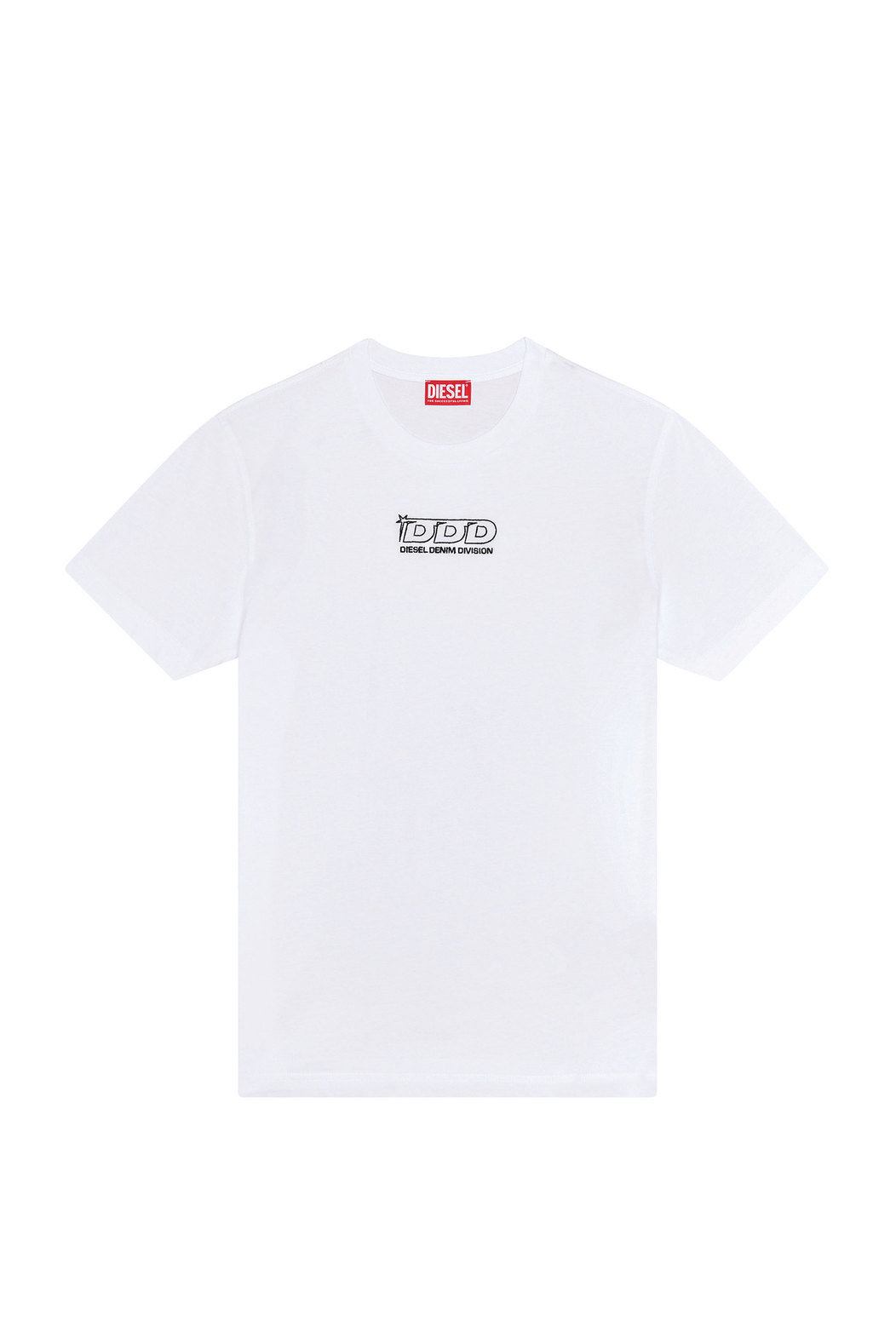 T-shirt with embroidered DDD logo