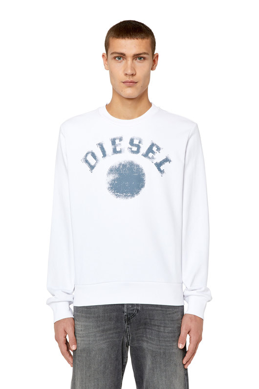 Sweatshirt with Diesel circle print