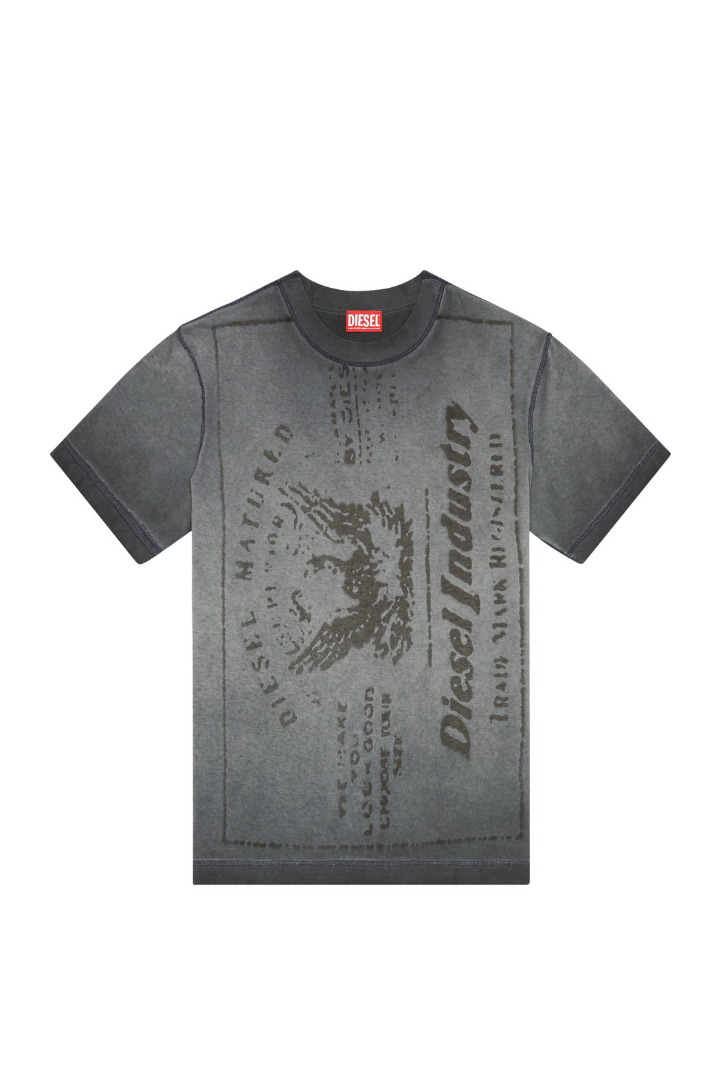 T-shirt with Diesel Matured print