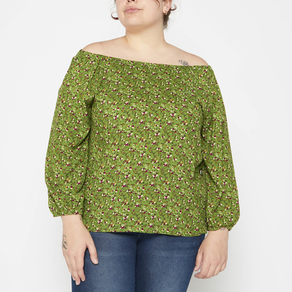OFF THE SHOLDER GYPSEY TOP PLUS SIZE