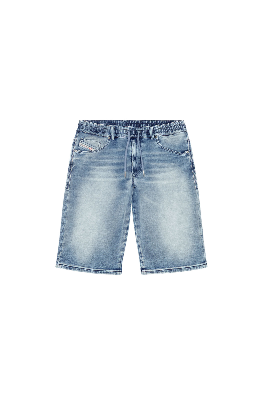 Shorts in Track Denim with used details