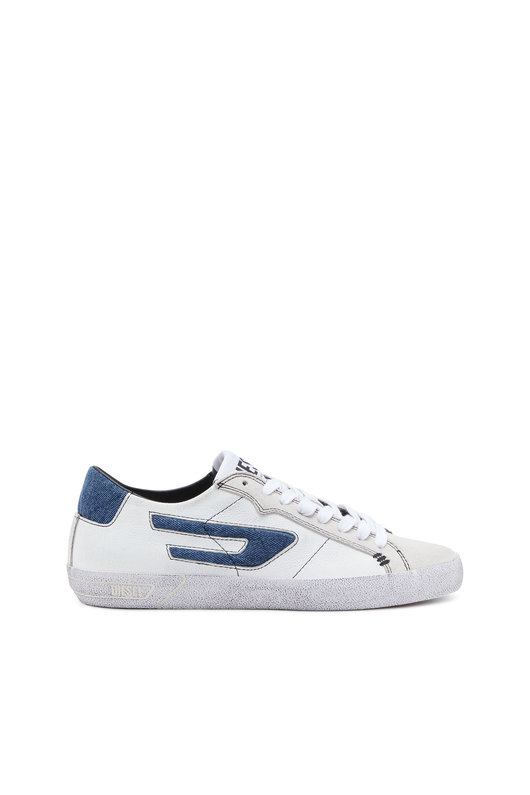 S-Leroji Low - Sneakers with denim accents