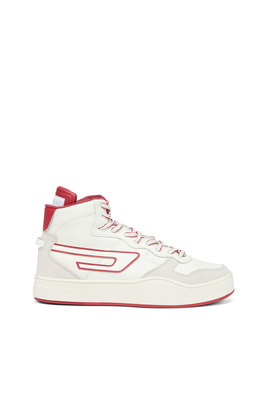S-Ukiyo Mid X - High-top sneakers in leather and suede | Diesel