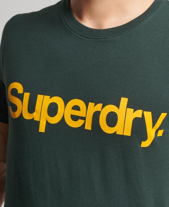 Superdry Optic embossed branding letter T-shirt — Pep Serra street wear